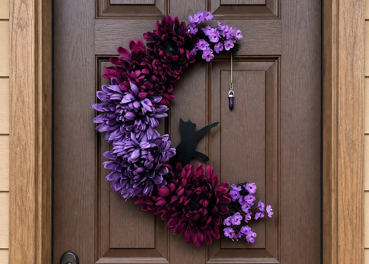 Willows Halloween Cat Wreaths